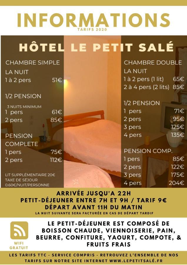 Le Petit Sale Otel Saint-Just-le-Martel Dış mekan fotoğraf